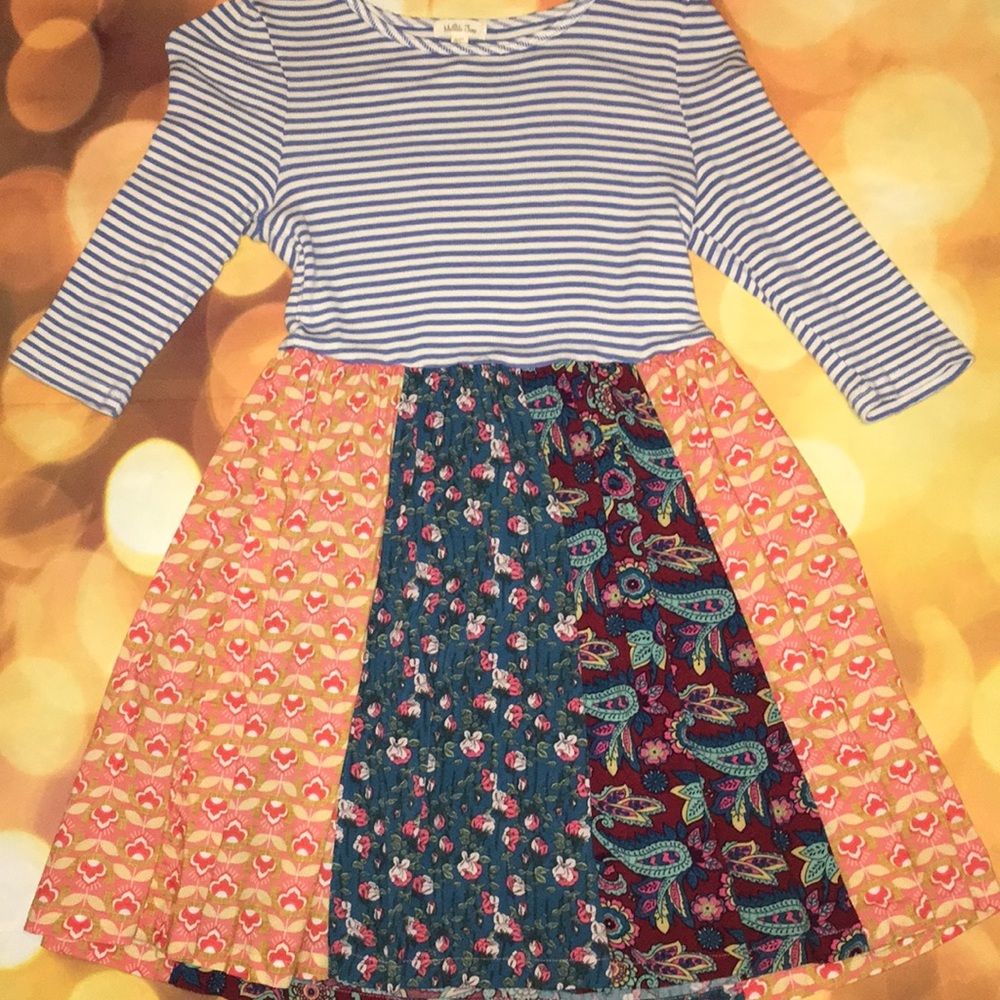 Matilda Jane Mixed Print Dress Size 12